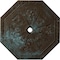 Ekena Millwork Spring Octagonal Medallion (Canopies up to 3"), 29 1/8"OD x 2 1/4"ID x 1 1/8"P, Bronze Blue Patina CM30SPBBS - alternate 1